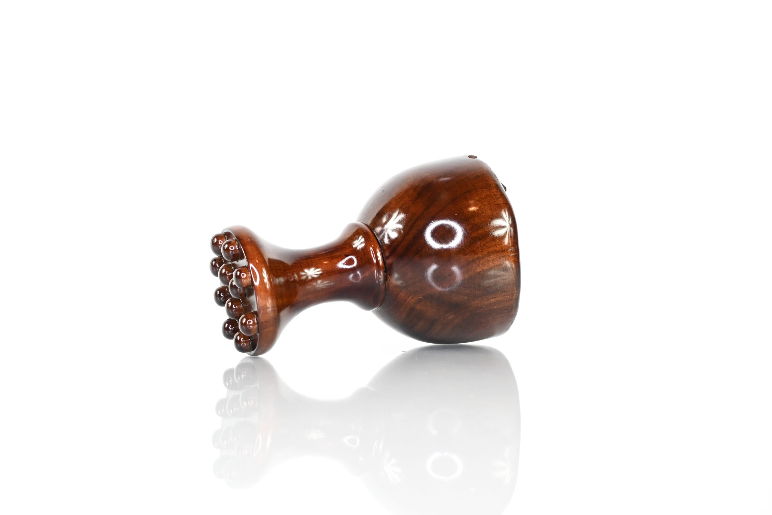 Swedish cup showing the small mushroom massage head